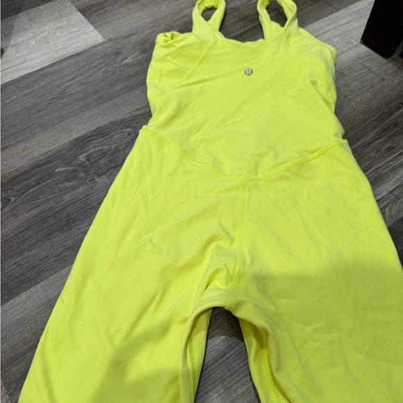 lululemon athletica Other - lululemon athletica Vibrant Yellow Kids Bodysuit